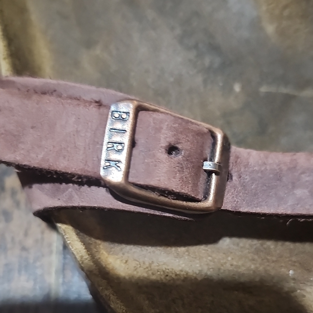 Birkenstock Dark Brown Strappy Sandals - Picture 4 of 6